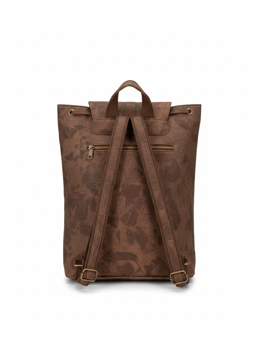 Cork backpack Rich Brown