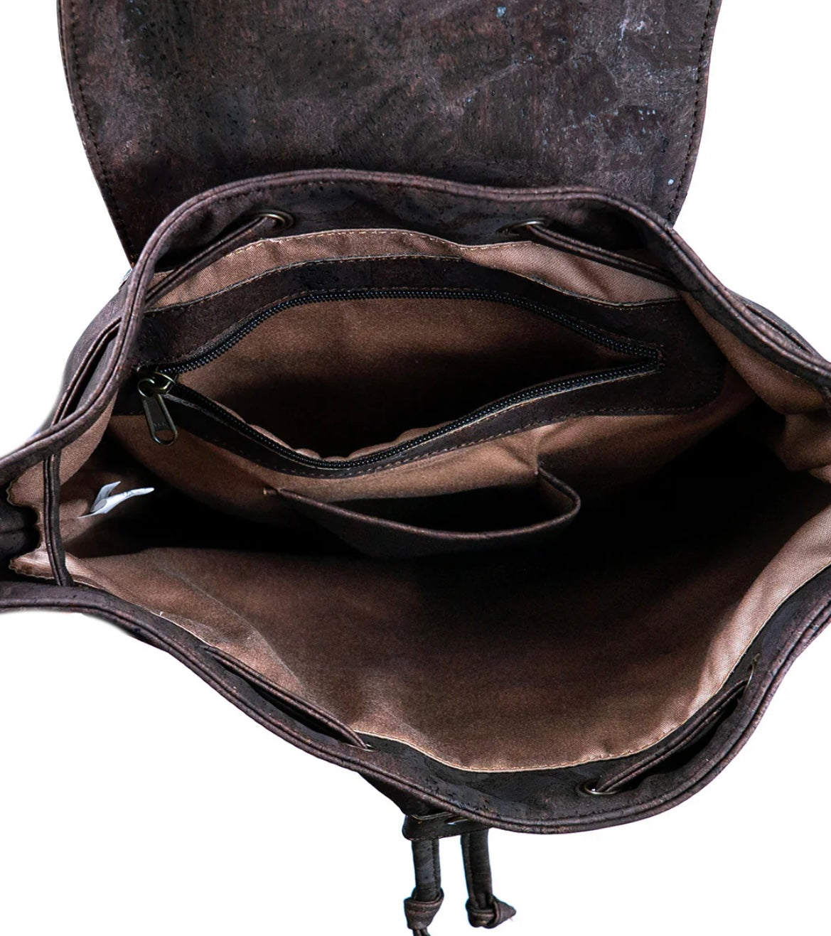 Cork Backpack Noir Blue